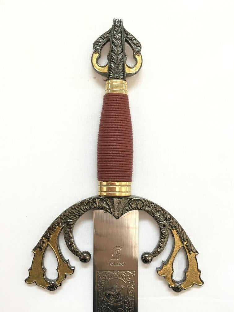 4300 Espada Tizona decorada tamaño cadete - Espadas y Más