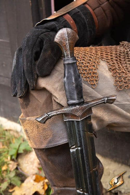 Imagen de Espada de guardabosques desgastada por la batalla 442546 parte de nuestra colección en Espadas y más, sitio oficial.