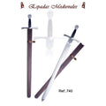 740 Espada medieval sencilla FUNCIONAL - Espadas y Más