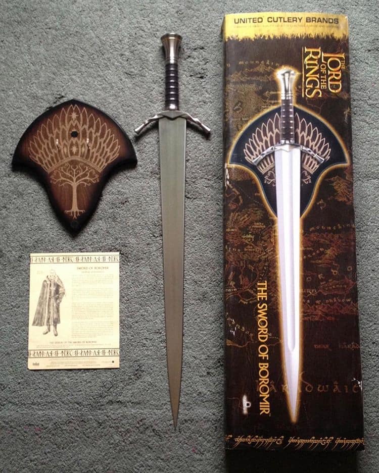 Espada de Boromir OFICIAL United Cutlery UC1400 - Espadas y Más