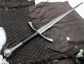 Espada medieval Dorian mano y media grabada AES24 - Espadas y Más