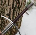 Imagen de Espada medieval Norbert mano y media grabada AES25 parte de nuestra colección en Espadas y más, sitio oficial.