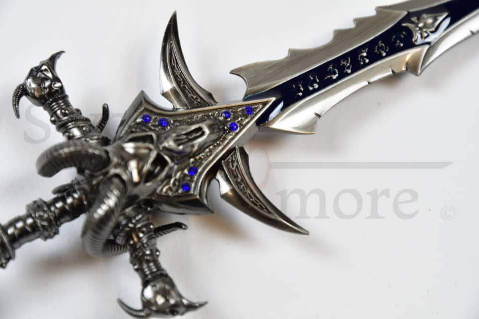 Abrecartas espada Frostmourne o agonia de escarcha de Warcraft 92578 - Espadas y Más