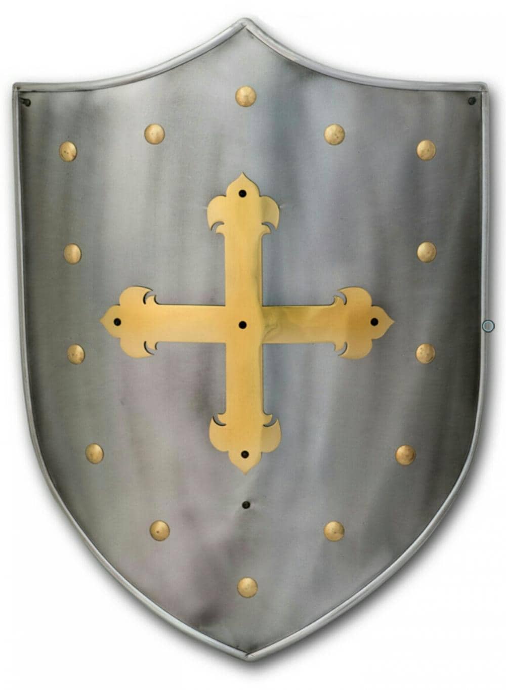 963.7 Escudo con cruz redondeada - Espadas y Más