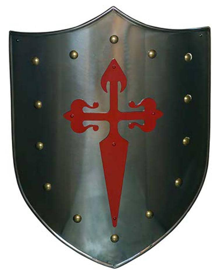 963.8 963.13 Escudo con cruz de Santiago - Espadas y Más