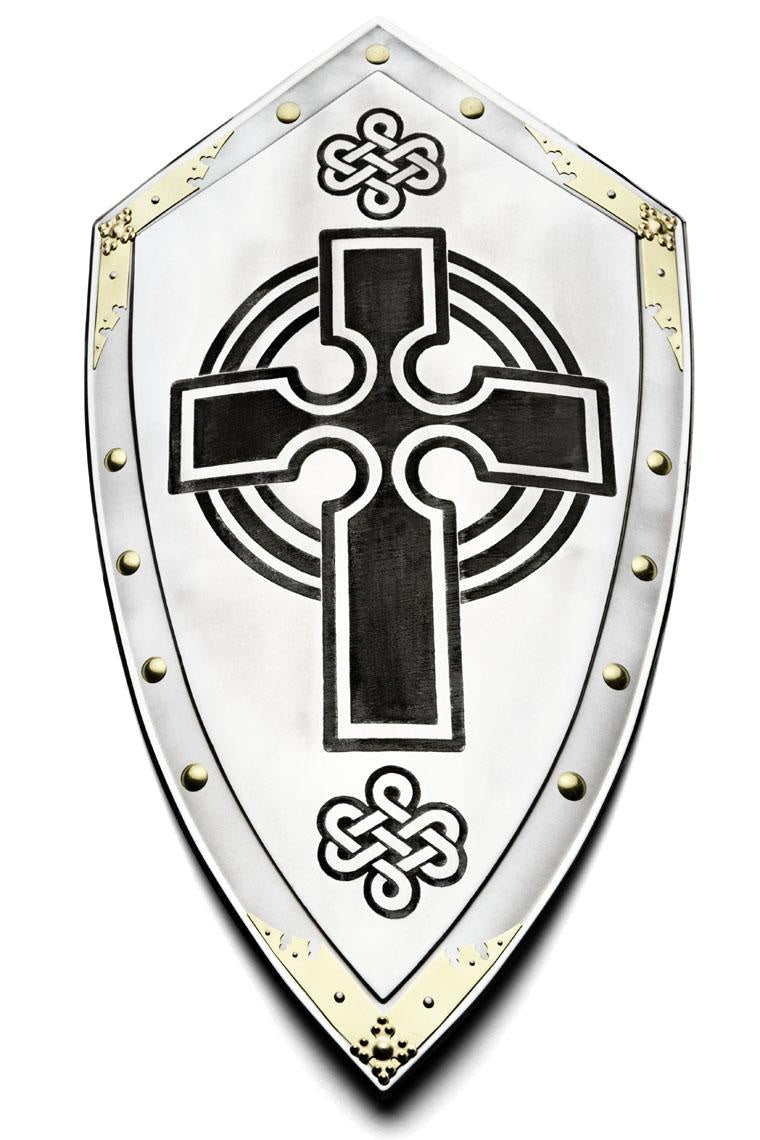 965.0 Escudo de cruz cristiana - Espadas y Más