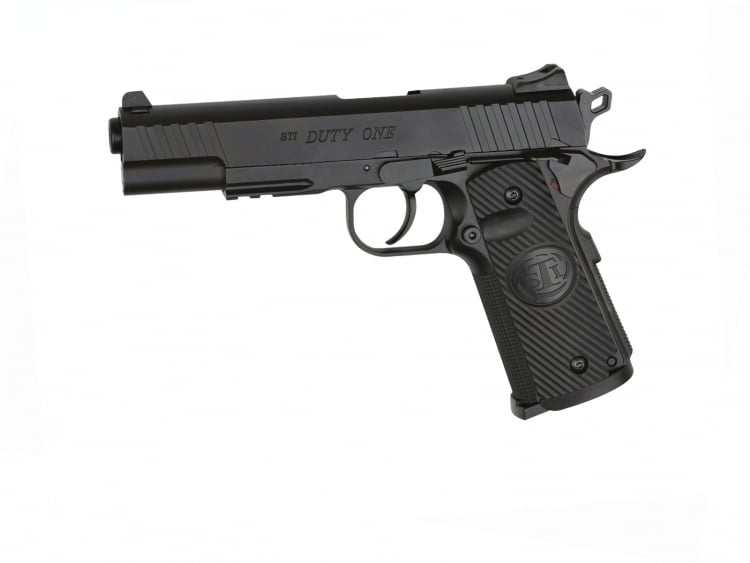 Pistola STI® DUTY ONE Blowback - 4,5 mm Co2 Bbs Acero ASG16732 - Espadas y Más