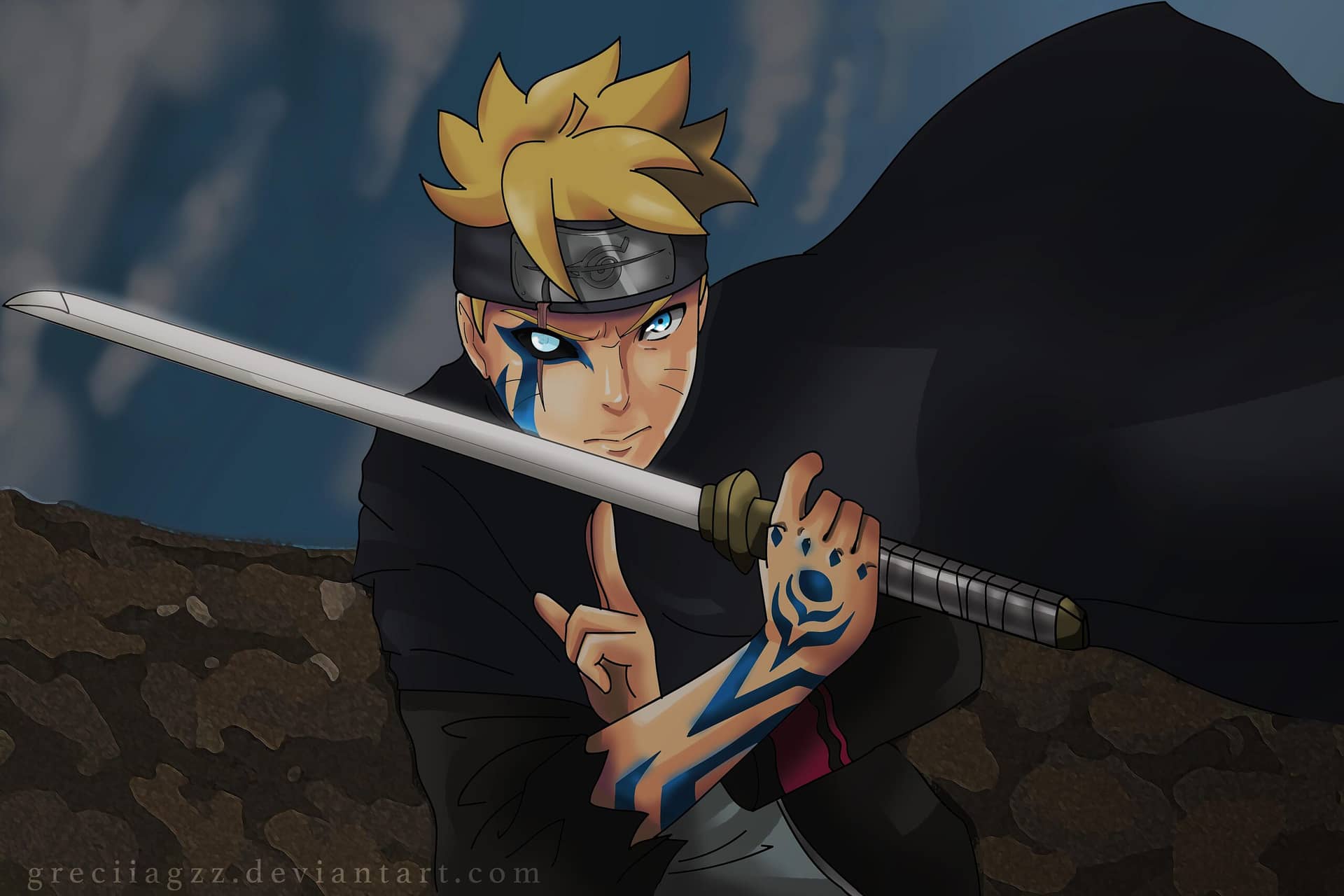 Katana Boruto Uzumaki -Naruto- - Espadas y Más