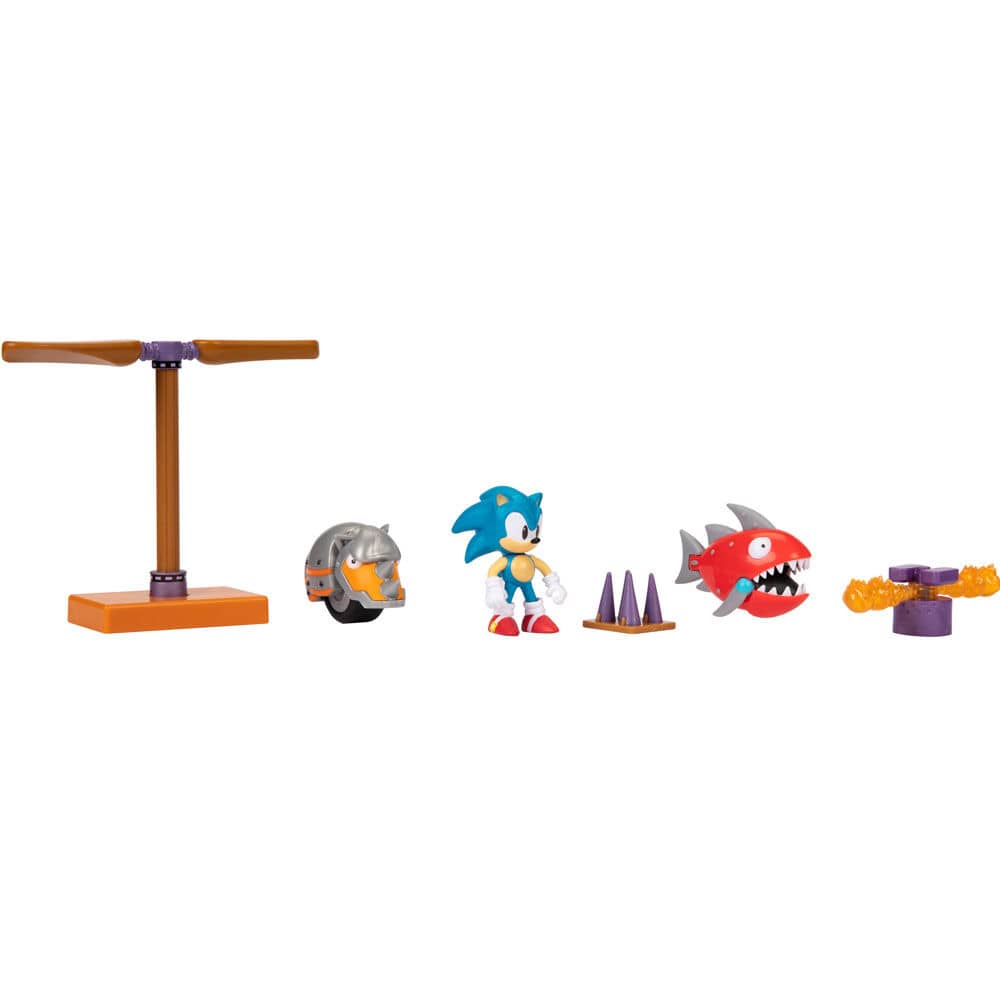 Blister diorama wave 2 Sonic The Hedgehog 6cm - Espadas y Más