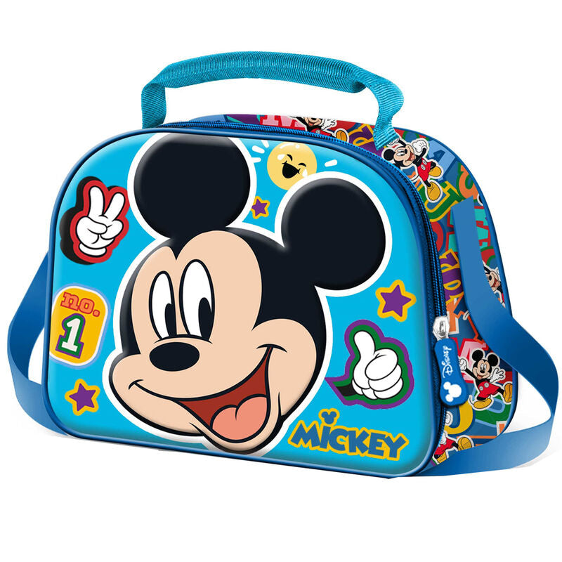 Bolsa portameriendas 3D Blissy Mickey Disney - Espadas y Más