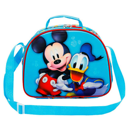 Bolsa portameriendas 3D Cheerful Mickey Disney - Espadas y Más