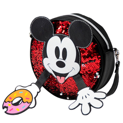 Bolso Donut Mickey Disney lentejuelas - Espadas y Más