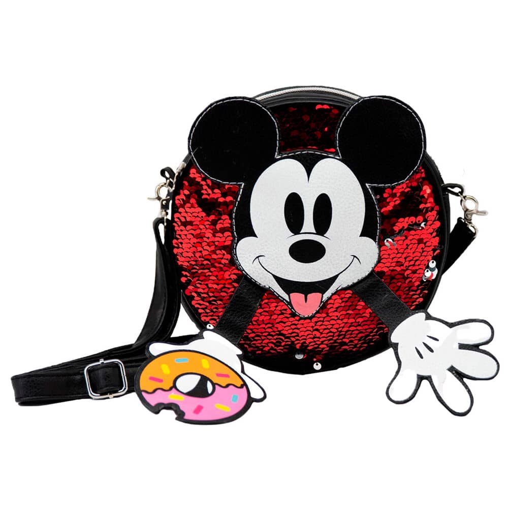 Bolso Donut Mickey Disney lentejuelas - Espadas y Más