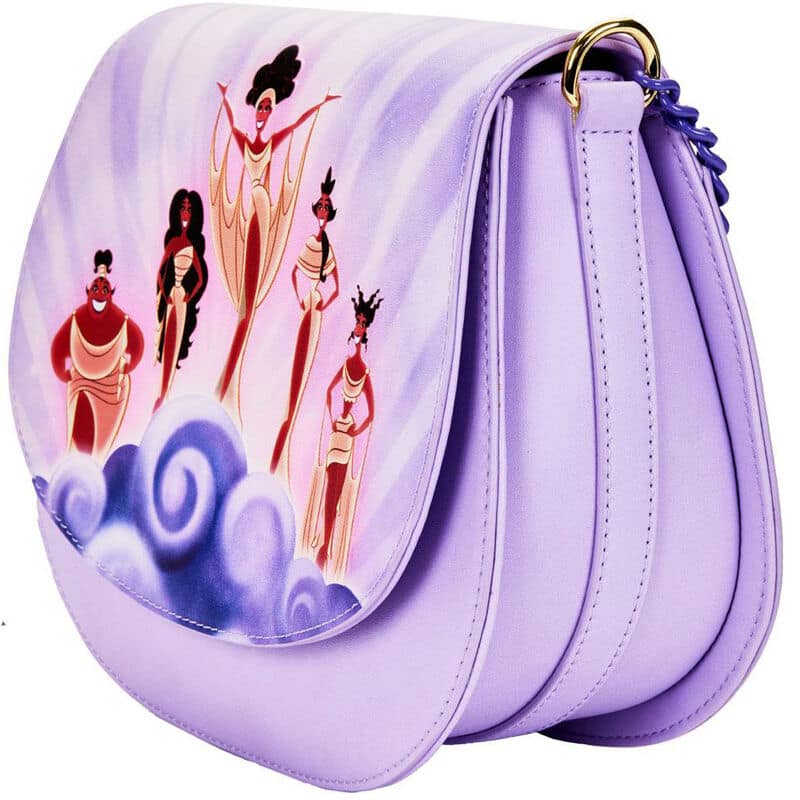 Bolso bandolera Nubes de Musas Hercules Disney Loungefly - Espadas y Más