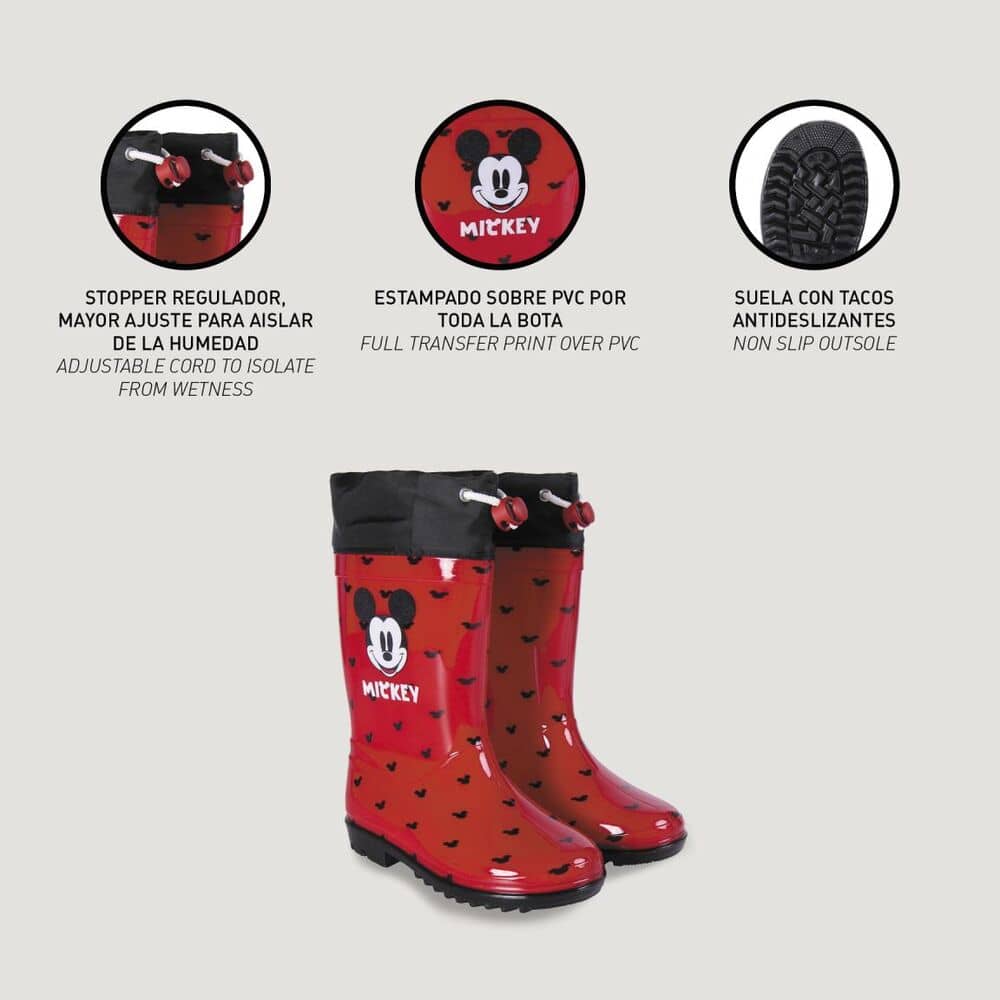 Mickey Disney rain boots