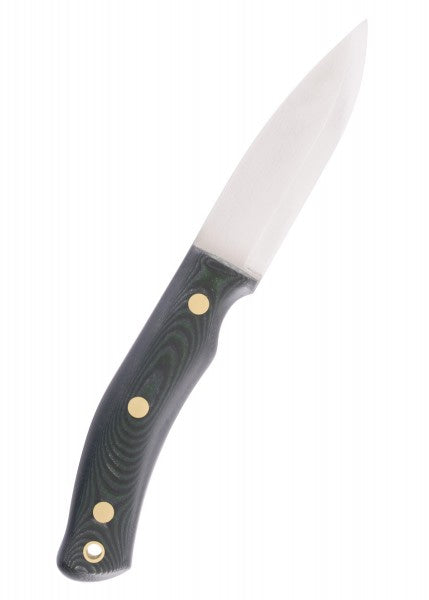 Cuchillo de caza fijo Bosque Sueco, Micarta Verde, Casstrá¶m CA-13107 - Espadas y Más