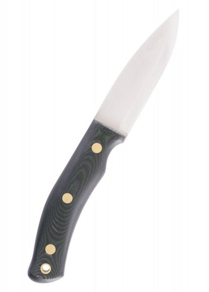 Cuchillo de caza fijo Bosque Sueco, Micarta Verde, Casstrá¶m CA-13107 - Espadas y Más