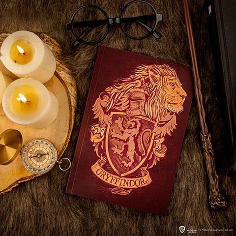 Cuaderno a elegir casas de Hogwarts 120 páginas - Harry Potter CR5001 - Espadas y Más