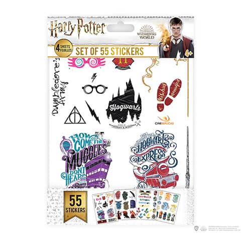 Pack de 55 pegatinas - Harry Potter CR5200 - Espadas y Más