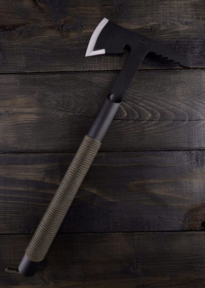 Imagen de Hacha Tomahawk de rescate táctico, Condor CTK-61419 parte de nuestra colección en Espadas y más, sitio oficial.