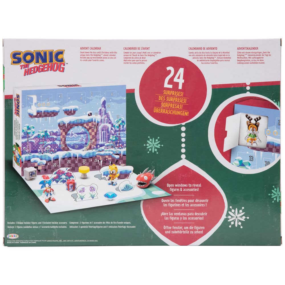 Calendario Adviento Sonic The Hedgehog - Espadas y Más