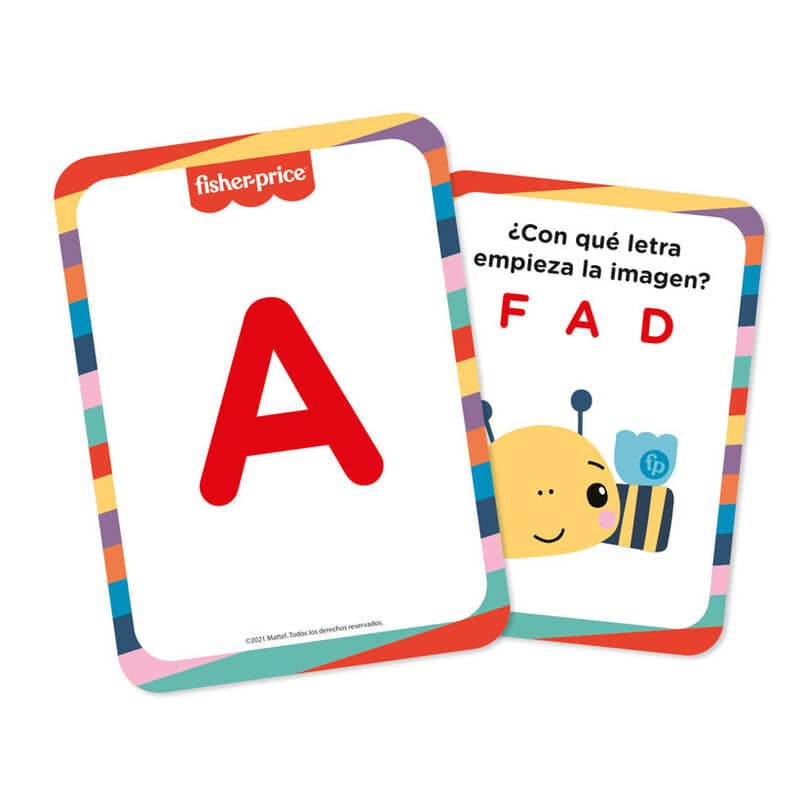 Cartas de Aprendizaje Abecedario y ejercicios practicos - Espadas y Más