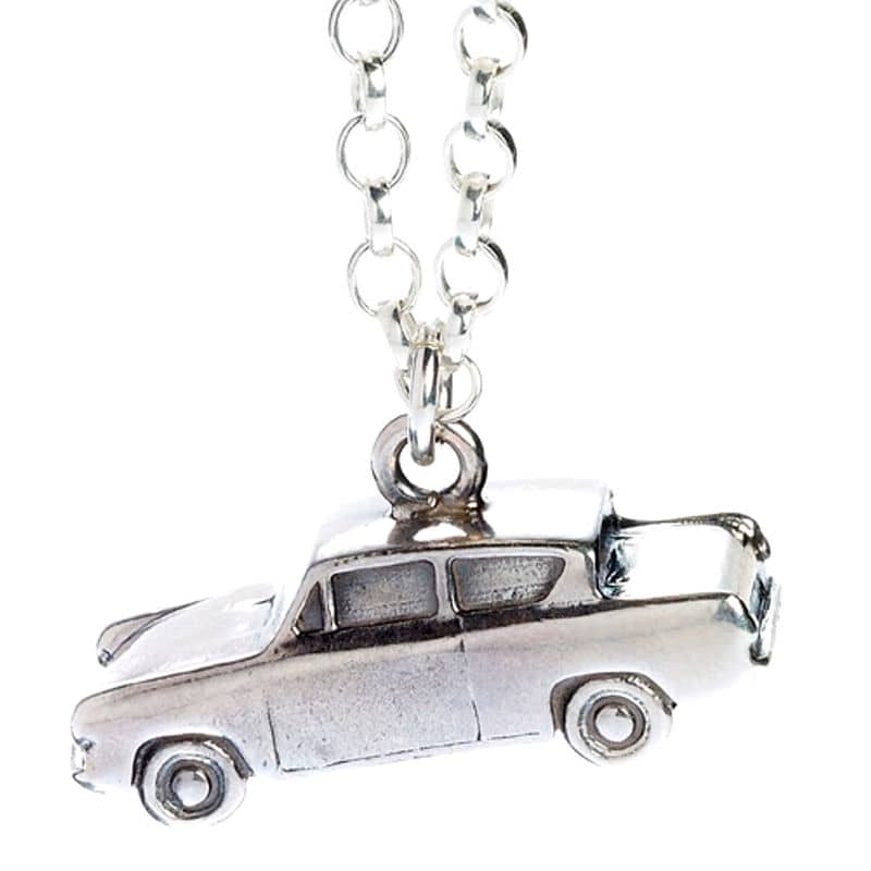 Colgante Mr Weasleys Flying Car Harry Potter plata - Espadas y Más