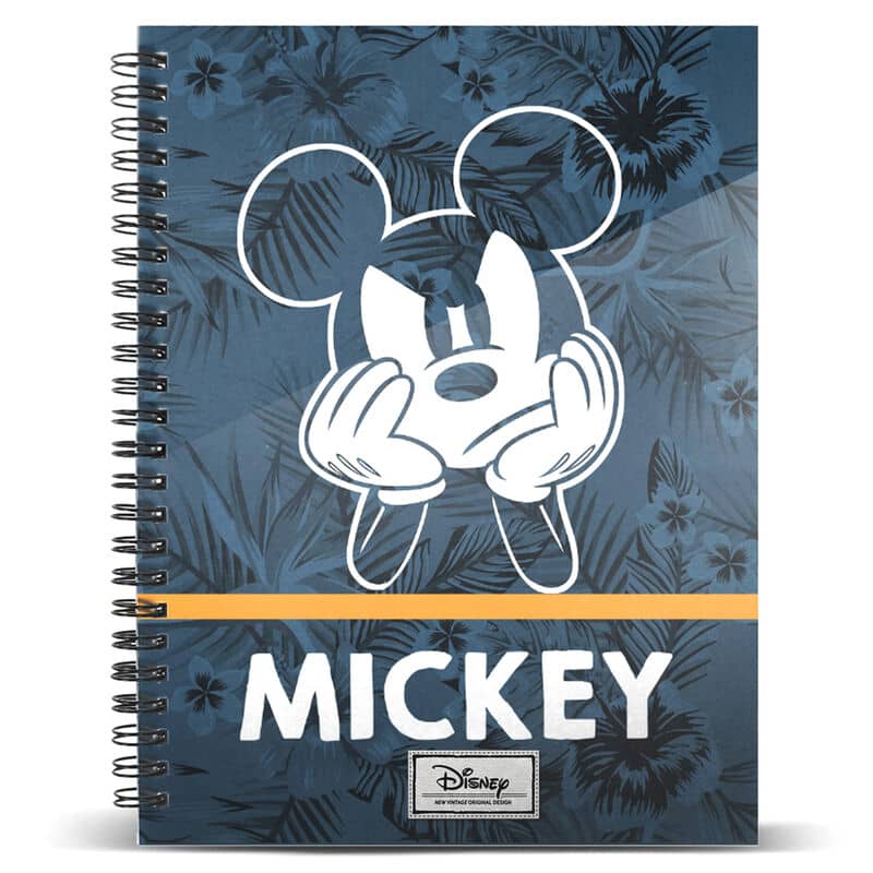 Cuaderno A5 Blue Mickey Disney - Espadas y Más