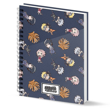 Cuaderno A5 Wind Naruto Shippuden - Espadas y Más