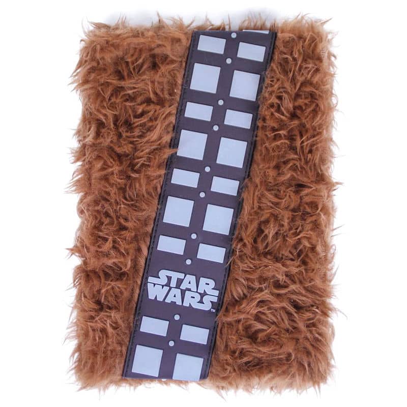 Cuaderno A5 premium Chewbacca Star Wars - Espadas y Más