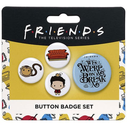 Imagen de Set de 4 insignias Ross - Friends EFTB0010 parte de nuestra colección en Espadas y más, sitio oficial.
