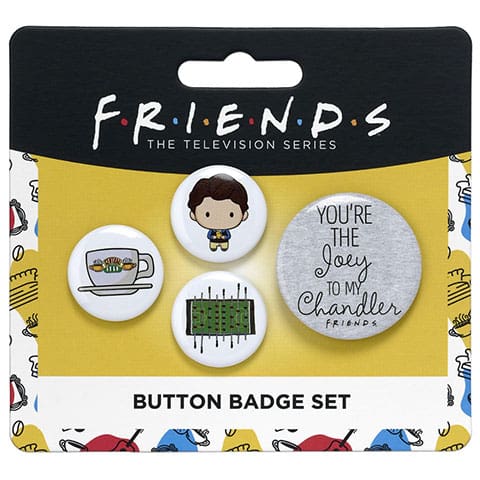 Set de 4 Insignias Chandler - Friends EFTB0011 - Espadas y Más