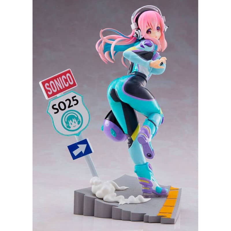 Estatua Tenitol Super Sonico - Super Sonico 19cm - Espadas y Más