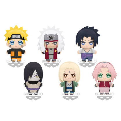 Expositor 18 peluches Tomonui Series 1 Naruto Shippuden surtido 15cm - Espadas y Más