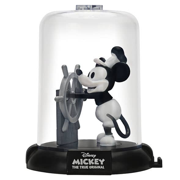 Figura Domez Série Steamboat Willie Mickey anos 90 Disney