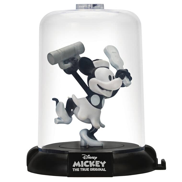 Figura Domez Série Steamboat Willie Mickey anos 90 Disney