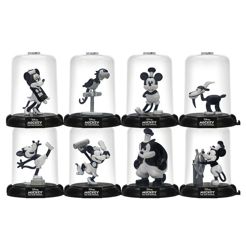 Figura Domez Série Steamboat Willie Mickey anos 90 Disney