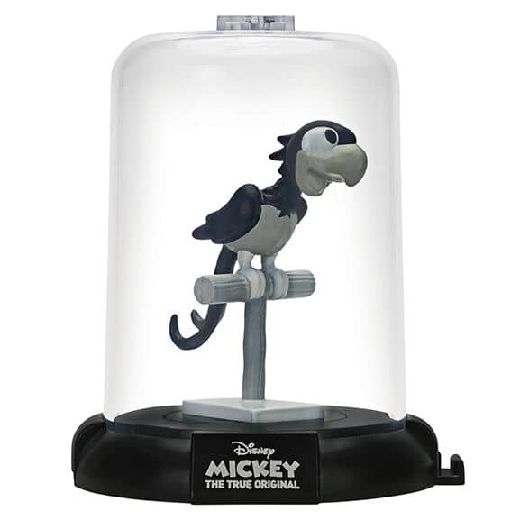 Figura Domez Série Steamboat Willie Mickey anos 90 Disney