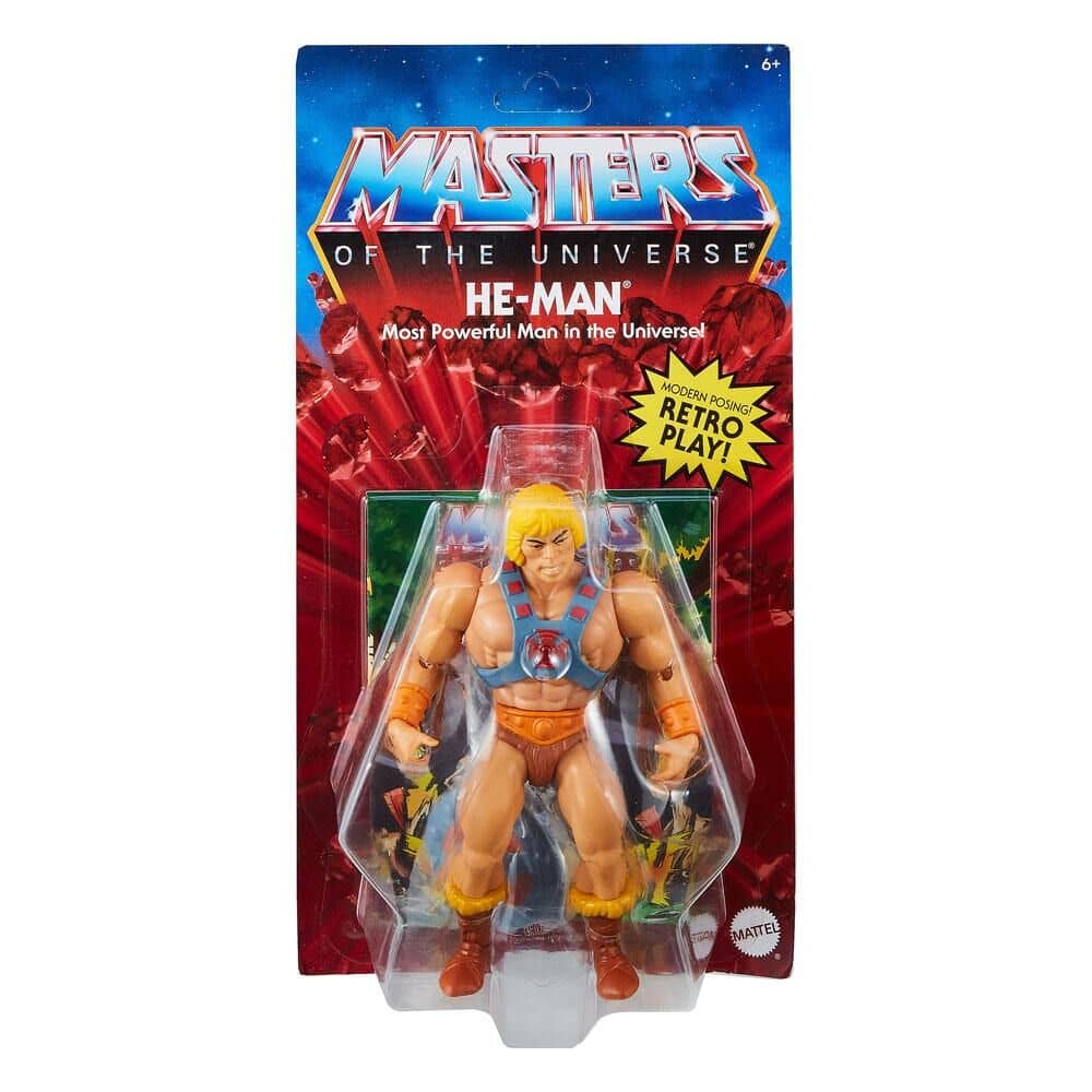 Figura He-Man Masters of the Universe Origins 14cm - Espadas y Más