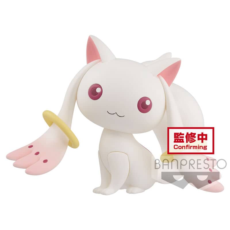 Figura Kyubey Puella Magi Madoka Magica 10th Anniversary Fluffy Puffy 7cm - Espadas y Más