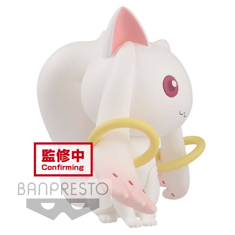 Figura Kyubey Puella Magi Madoka Magica 10th Anniversary Fluffy Puffy 7cm - Espadas y Más