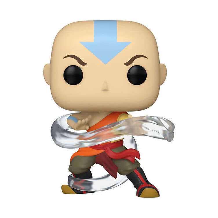 Figura POP Avatar The Last Airbender Aang Exclusive - Espadas y Más