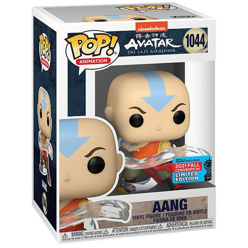 Figura POP Avatar The Last Airbender Aang Exclusive - Espadas y Más