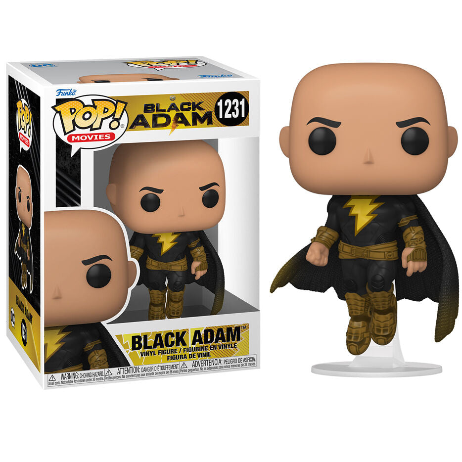 Figura POP DC Comics Black Adam - Black Adam - Espadas y Más