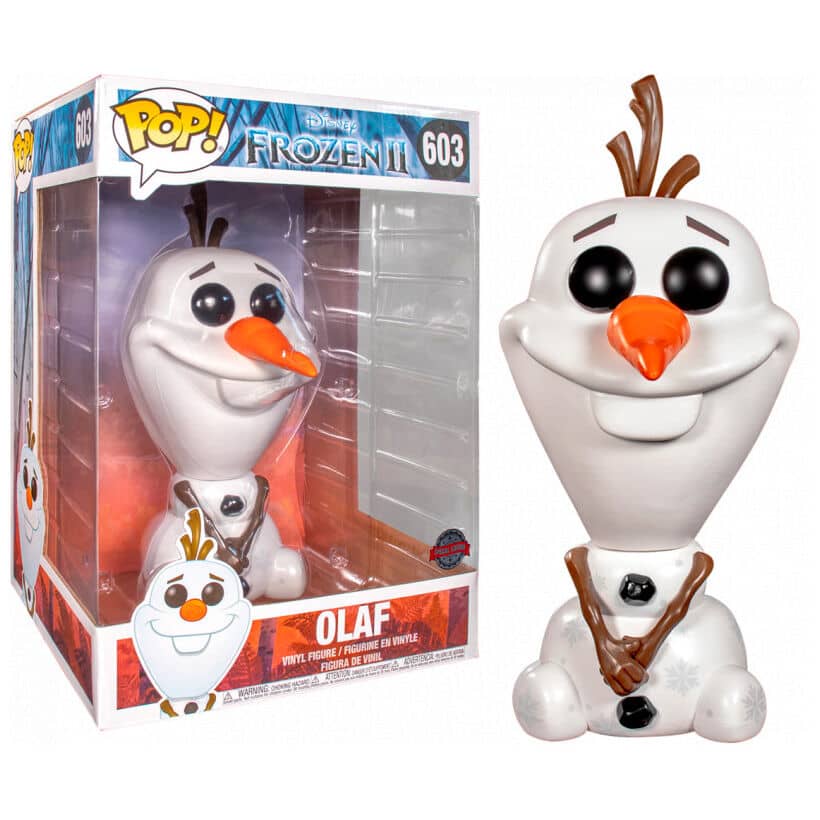 Figura POP Disney Frozen 2 Olaf Exclusive 25cm - Espadas y Más