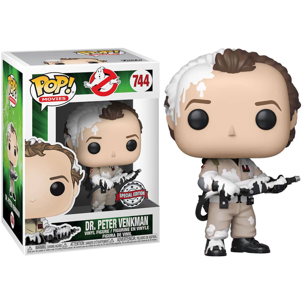 Figura POP Ghostbusters Dr. Peter Venkman Marshmallow Exclusive - Espadas y Más