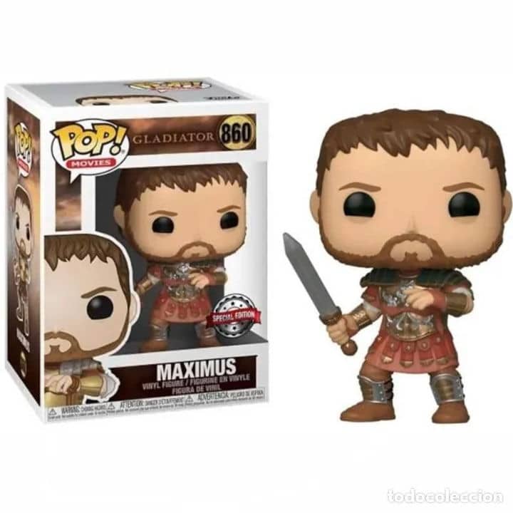 Figura POP Gladiator Maximus Exclusive - Espadas y Más