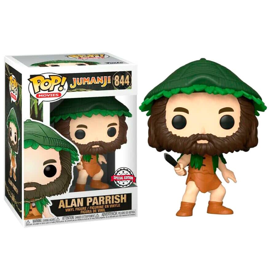 Figura POP Jumanji Alan Parrish with Knife Exclusive - Espadas y Más