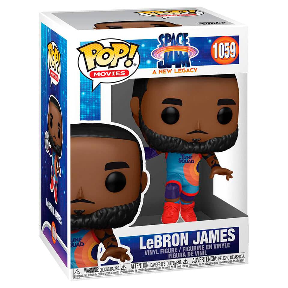 Figura POP Space Jam 2 LeBron James - Espadas y Más