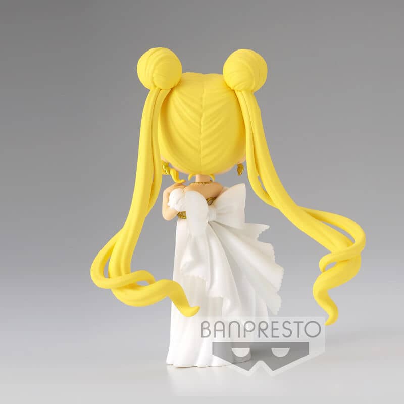 Figura Princess Serenity Ver.A Pretty Guardian Sailor Moon Eternal Q posket 14cm - Espadas y Más